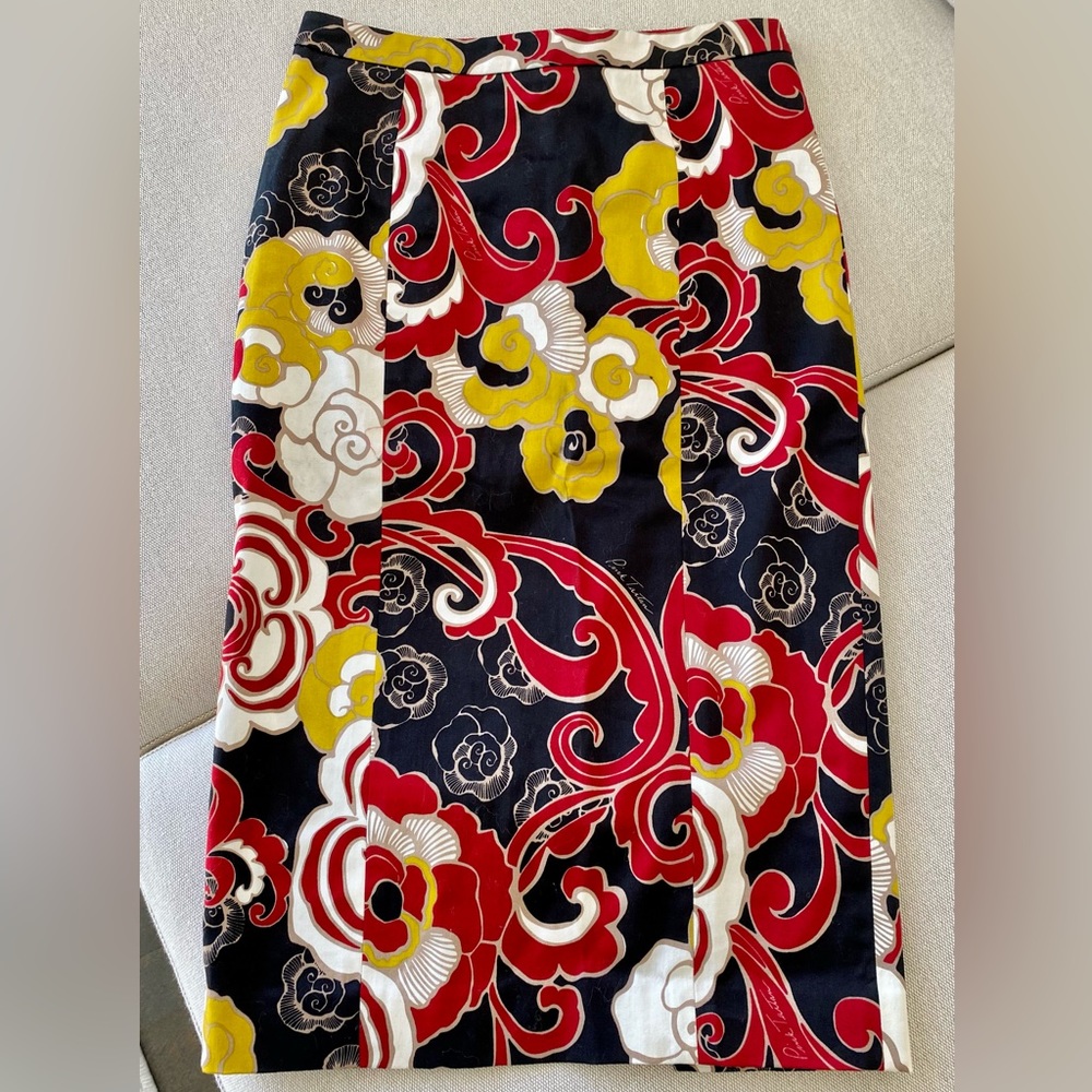 Pink Tartan Pencil Skirt